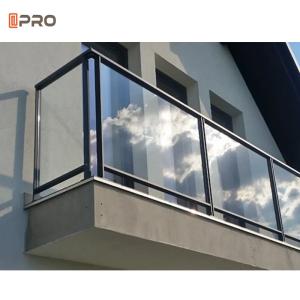 Quality Railing Casting Glass Aluminium Balustrade Wall Mounted Handrail Stairs wholesale
