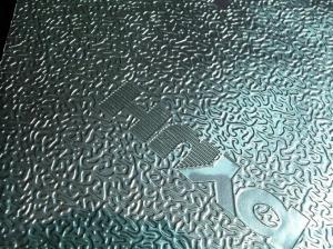 Quality Stucco Embossed Aluminum Sheet For Insulation Works ISO9001 Approval wholesale