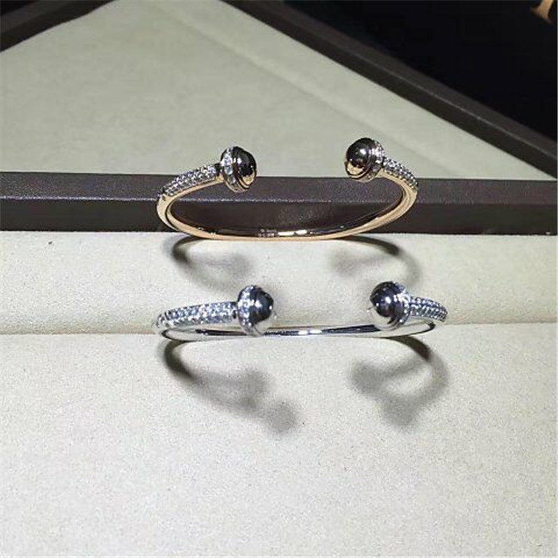 Luxury jewe factory bracelet gold diamond 18k gold white gold yellow gold rose gold diamond bracelet