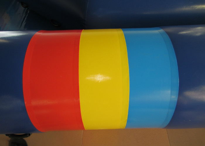 Attractive Inflatable Water Games Giant Outdoor Inflatable Pool 8 * 8 * 0.65m 0.9mm Pvc Tarpaulin