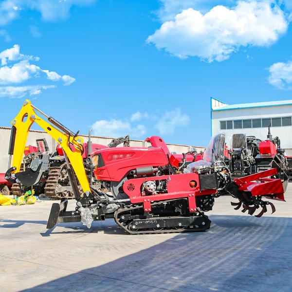 New Design Wholesale Mini Tractor 25HP 35HP Crawler Tractor Agricultural China