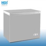 300L Commercial Glass Door Deep Chest Freezer Low Temperature -25 Degree
