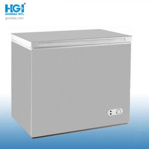 Quality 300L Commercial Glass Door Deep Chest Freezer Low Temperature -25 Degree wholesale