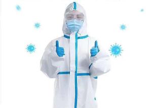 Quality Tear Resistant Disposable Surgeon Gown For Medical Personnel Protection wholesale