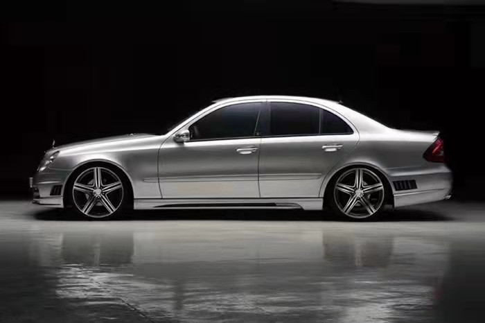 For Mercedes W211 Body Kit FPR Material W211 E260 E350 Upgrade WALD Style Body Kit