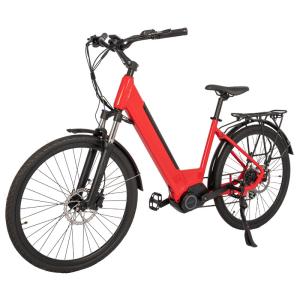 Quality 27.5 Inch Electric Road Bike Domanca 2024 Red Electric City Bike with 250w Power wholesale