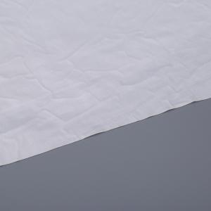 Quality White Polyester Cleaning Cloth Wiper 6'' * 6'' Good Abrasion Resistance wholesale