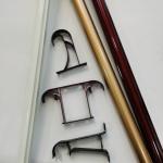 Simple Style Antique Brass 0.4mm Metal Pipe Curtain Rod