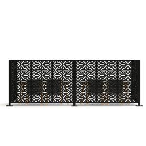 Quality Vintage Carved Room Divider Screen Soundproof Modular Systems wholesale