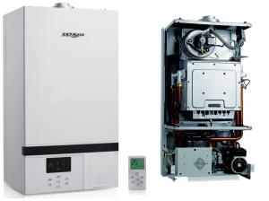 Quality Energy Saving Wall Mounted Boilers , High Efficiency Gas Boiler For Floor Heating wholesale