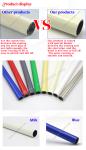 Round Polyethylene Coated Steel Pipe Stainless Steel 4m Length Structure Pipe
