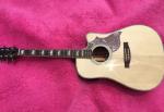 2018 new Chibson H-Bird acoustic guitar KOA body H-Bird electric acoustic guitar