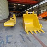 10-32M Telescopic Arm Extended Length Bucket Capacity 0.4-0.6m3 For Excavator