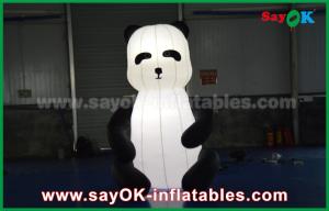 Quality Durable Custom Inflatable Products , Animal Inflatable Panda Cartoon For Advertising wholesale