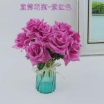 Indoor And Outdoor Decor Flowers Party Decoration Artificial Rose Flowers In Red