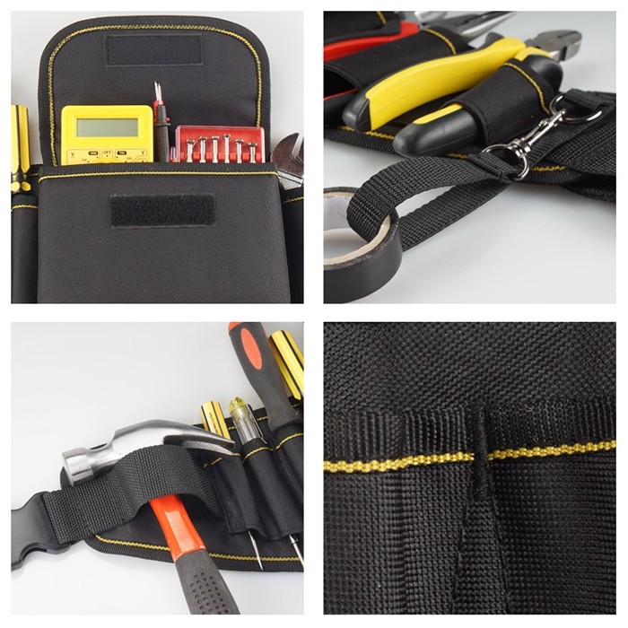 600D Practical Electrician Tool Bag Embroidery Logo 60*14.5cm Customized Color