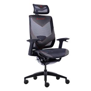 Quality 65mm PU Castor Swivel Gaming Chairs Ergonomic Office Seating With Lumbar Support wholesale