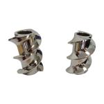60mm 600rpm Twin Screw Extruder Elements Kneading Block Threaded Element