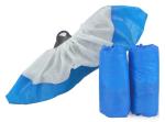 Waterproof Adults Medical Shoe Cover , Non Slip Shoe Covers Disposable