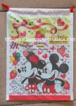 Lovely Printed Drawstring Plastic Bags With Disney Cartoons For Children Toy