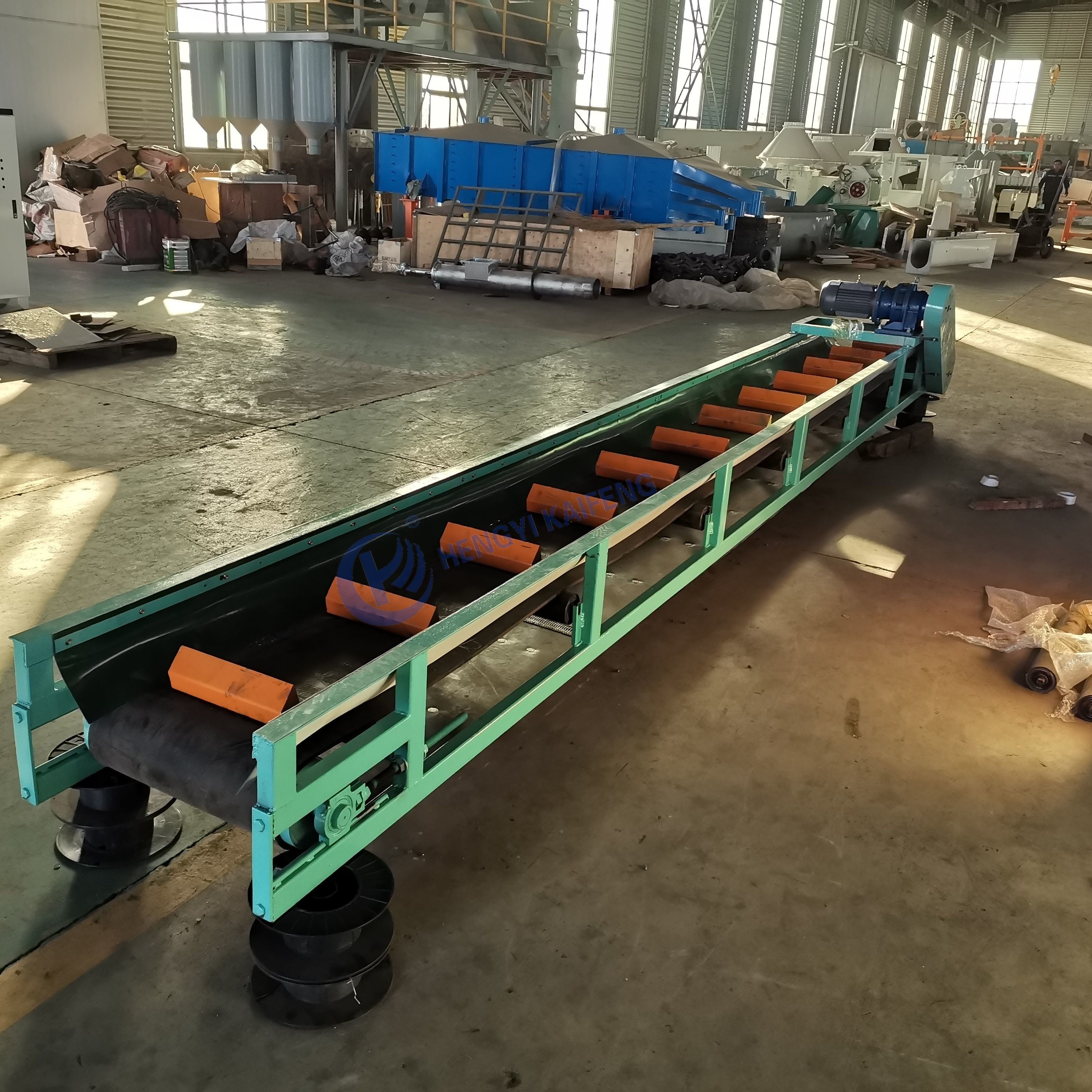 High Capacity Material Conveying Equipment Industrial Conveyor Systems Certified