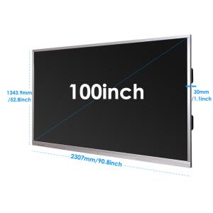 Quality 100 Inch Lcd Smart Interactive Touch Screen Whiteboard Less Than 300W wholesale