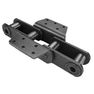 Quality Heat Treatment Transmission Drive Roller Chain 15.875mm With Attachments wholesale