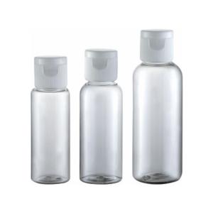 Quality PET Transparent Plastic Bottles with Child Resistant Flip Top Cap 25ml/30ml/50ml wholesale