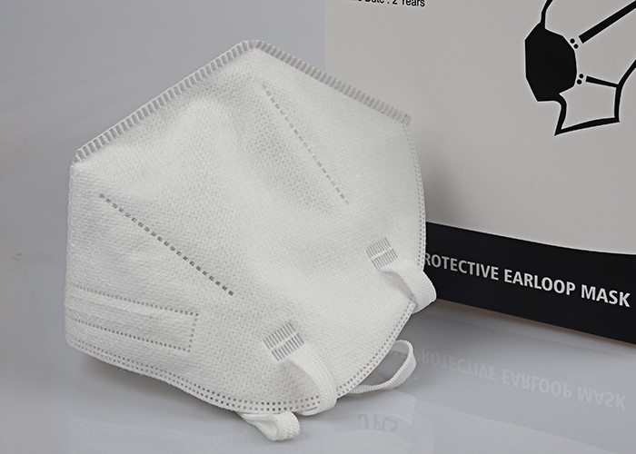 Vertical Fold Flat Earloop Procedure Masks Personal Protective Anti Virus