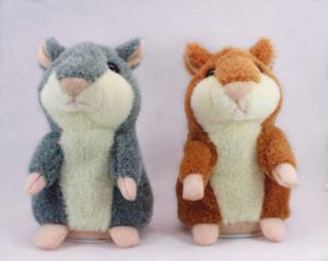 Quality Kids Hamster Mouse Music Plush Toys , Electronic Infant Stuffed Animals wholesale