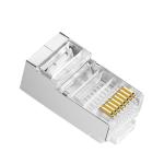 Male RJ45 Connector Cat6 Rubber RJ45 Cable Rj11 Dual Female Connector -40°C- 70