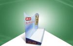 Advertisment Countertop Cardboard Display Stands / Paper Display Tray for Pet