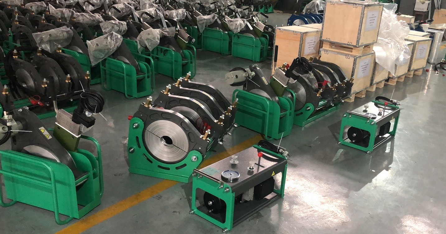 Plastic Tube 63 To 200mm Hdpe Fusion Welding Machine Hydraulic