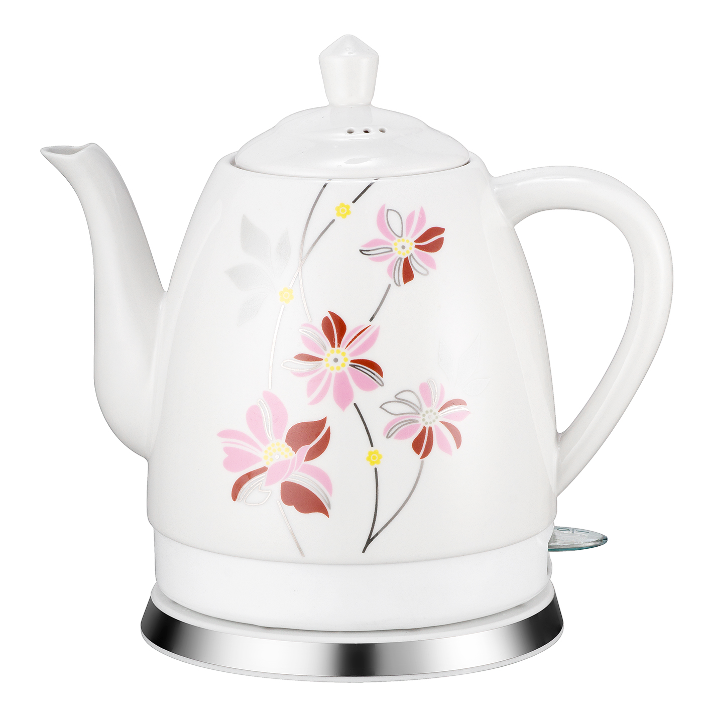 Electric Kettle Superior EU Hot-selling The Ceramic 1L 1.2L 1.5L 220V 110V Electric Kttle Water Heating Plastic Silver C