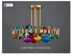 Chandelier lighting for dining room Home Decoration Gold Round Kitchen Fixture