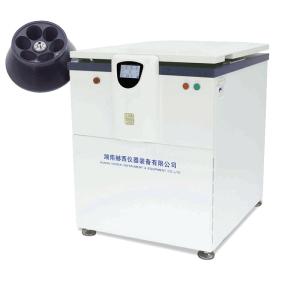 Quality 6000rpm Low Speed Refrigerated Centrifuge Machine Large Capacity 6x1000ml 4KW wholesale