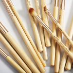 Jessup 15pcs Bamboo Makeup Brushes Set Cosmetic Brush Factory Makeup Brush