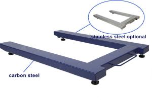 Quality 4mm Carbon Steel Portable Mobile Cattle Weighing Scale wholesale