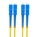 SC/UPC G652D Single Mode LSZH 2.0mm Fiber Optic Patch Cords