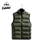 Cotton Cold Weather Vest Zipper Utility Oversized Slim Fit Outerwear