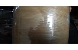 Quality Flat Cut Paper Backed Veneer , Plywood / Door Ash Veneers with White wholesale
