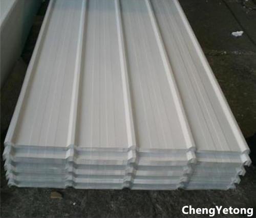 Airport Building Color Coated Roofing Sheets Chemical Resistance Thickness 0.15