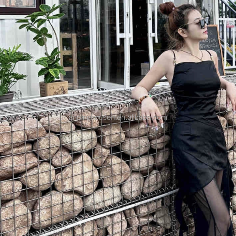 Manufactured Gabion Planter Box Cutting Service for Outdoor Steel Containment Walls