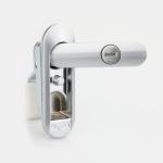 Industrial Door Swing Lock , Cabinet Swing Handle Latch Key Opening Mode