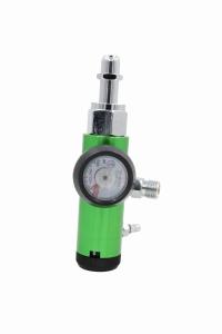 Quality Aluminum Brass Portable Oxygen Regulator , Click Adjustable High Pressure Regulator wholesale
