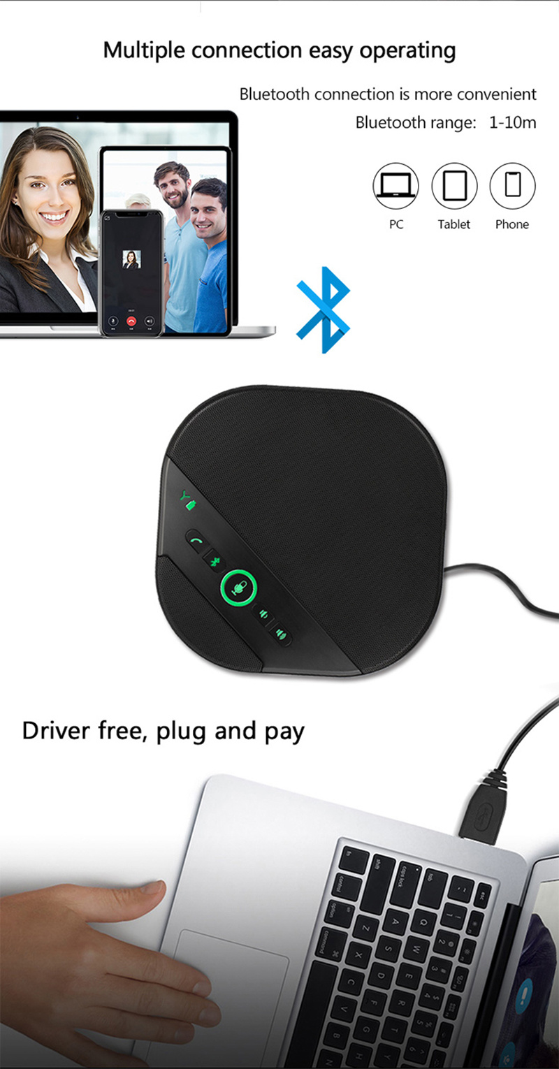 Unique Design Microphone Video Conference Camera Microphone