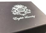 Elegant Single Watch Gift Boxes Customized Logo Printing Hot Foil Stamping