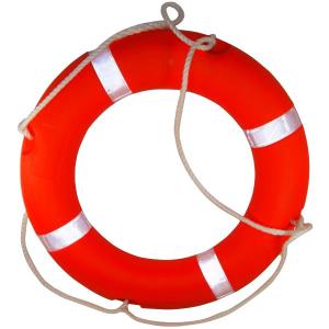 Quality Inflatable Life Saving Buoy High Density Foam Material Orange Color wholesale