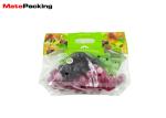 Laminated Material Fresh Vegetable Plastic Packaging Bags Stand Up Zipper