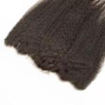 Kinky straight Transparent Hd Lace Frontal 13X4 Lace Front Human Hair Pre